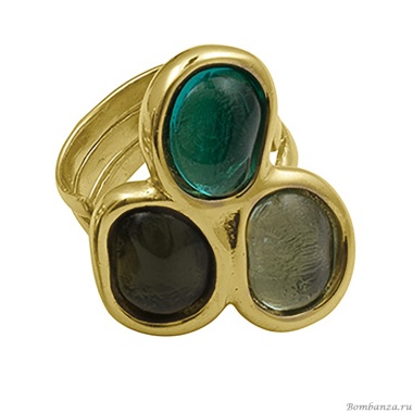 Кольцо Ciclon, ÁGATA TURQUESA K230504-12-09 G/G Кольцо Ciclon, ÁGATA TURQUESA K230504-12-09 G/G